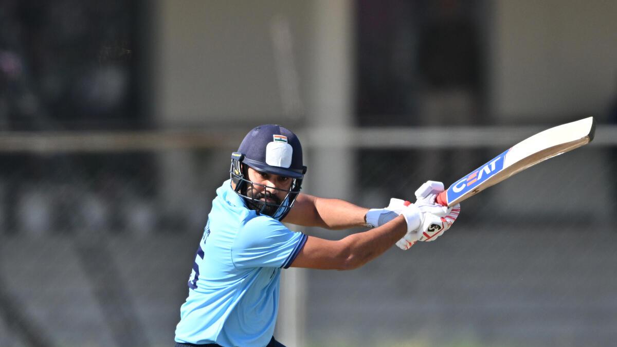 Vijay Hazare Trophy 2025-26: Rohit’s 155 helps Mumbai thrash Sikkim